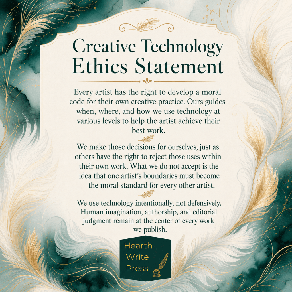 To inform the public of HWP policies regarding AI usage by creatives.